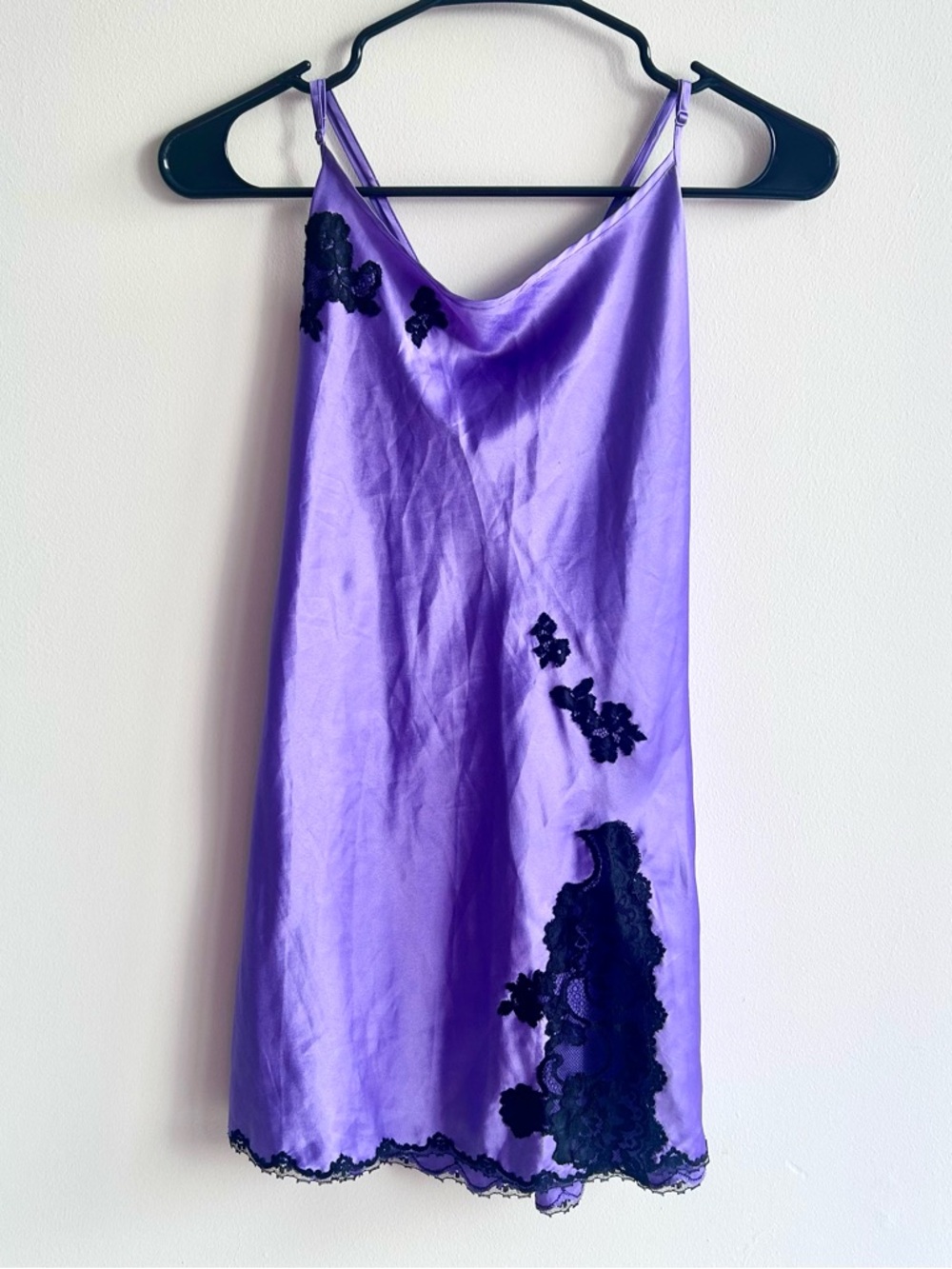 Y2K Victoria’s Secret Angel Violet Silky Slip Dress - Picture 3 of 4